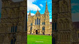 Salisbury Cathedral ⛪️P2 shorts beautiful nature love travel explore shortsfeed life family [upl. by Kornher]