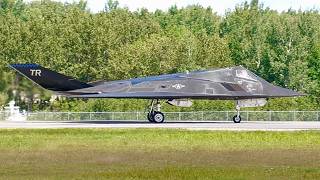 F117 Nighthawks amp F16 Vipers at Duluth Airport [upl. by Soloma]