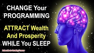 ABUNDANCE Affirmations while you SLEEP Program Your Mind Power for WEALTH amp PROSPERITY [upl. by Cynara561]