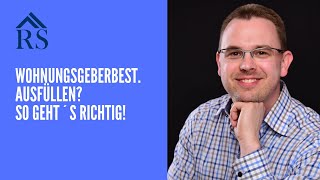 Wohnungsgeberbestätigung ausfüllen  So wird´s gemacht [upl. by Ruttger146]