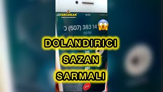 DOLANDIRICI “ sazan sarmalı” OLAYINA DİKKAT EDELİM [upl. by Nylinej]