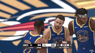 NBA 2K25 Ultra Modded Emirates NBA Cup 🏆  WARRIORS vs PELICANS FULL GAME HIGHLIGHTS [upl. by Lalittah]