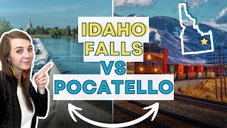 IDAHO FALLS VS POCATELLO  Where to live  Which Eastern Idaho Town is better  Moving to Idaho [upl. by Naejarual997]