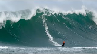 Rafael Tapia Nearly Vaporized During Mavericks Tow Session 12302023  Mavericks Awards [upl. by Llevad]