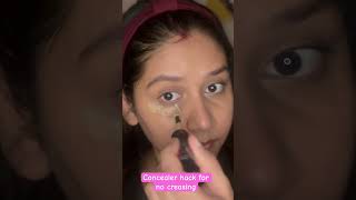 Concealer Hack ✨✨ytshorts shortsfeed [upl. by Aissenav]