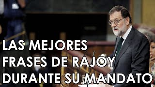 Las mejores frases de Rajoy durante su mandato  VERNE [upl. by Kinny]