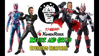 Kamen Rider Opening Revice and Geats REACTION VIDEO [upl. by Nomolos]