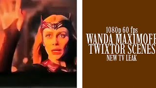 Wanda Maximoff  Twixtor Scenes  New Tv Leak Multiverse Of Madness [upl. by Bencion]