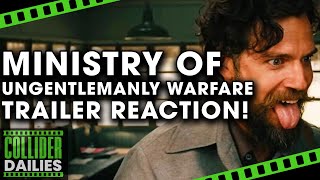 The Ministry of Ungentlemanly Warfare TRAILER REACTION  HENRY CAVILL [upl. by Rachele]