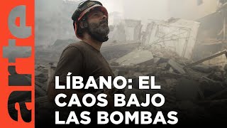 Líbano un diluvio de fuego  ARTEtv Documentales [upl. by Iuqcaj264]