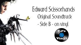 Edward Scissorhands Original Soundtrack  Side B  Black Vinyl LP [upl. by Sacul]