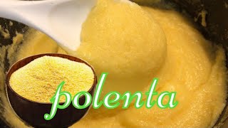 THE EASIEST WAY TO MAKE POLENTA l POLENTA RECIPE [upl. by Oap945]