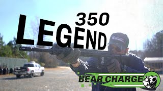 350 Legend Side Charging AR15  In ACTION [upl. by Chere]