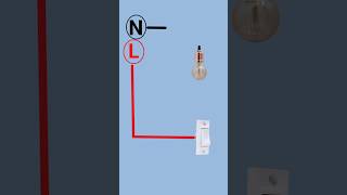 How to wire a single pole Light Switch  How to wire a Light switch to a Light [upl. by Coshow]