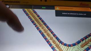 Video 2 of 3  iCON 75  Surface created from asbuilt curb data for robotic grader DTM [upl. by Jefferson]