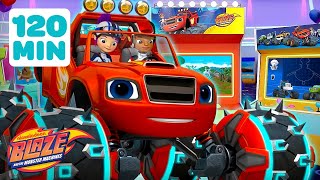 Blazes ARCADE 🕹️ 2  Crushers Robot Game Missions amp MORE 🤖  Blaze and the Monster Machines [upl. by Rodablas310]