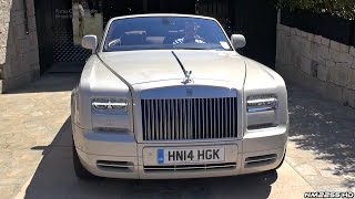 2015 RollsRoyce Phantom Drophead Coupé  Start Up Revs amp Quick Ride [upl. by Norok296]