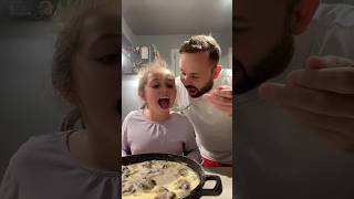 Maelys a faim🤣🤣 degustation cuisine recette humour shortyoutube funny funnyvideo manger [upl. by Gwyn501]