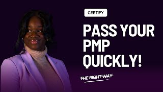 How I Passed the PMP EXAM in 4 Days Using 1 Resource  Above Target [upl. by Oidacra1]