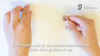 Coselgi gehoorapparaat toonbocht vervangen [upl. by Edison]