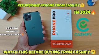 Refurbished iPhone 11 pro From Cashify 🔥Real or Fake🤔  2024 [upl. by Aihsekyw]