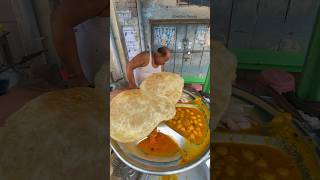 tasty छोले भटूरे 30₹ में 😋❤️  hardworking uncle selling breakfast shorts trending viral [upl. by Alamat455]