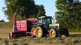 Silage Harvesting NI June 09 [upl. by Souza]