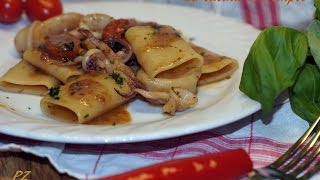 PACCHERI E CALAMARI [upl. by Yellat111]