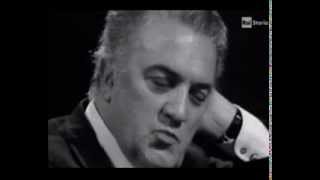 Federico Fellini  La sua visione della vita per immagini [upl. by Yzdnil]