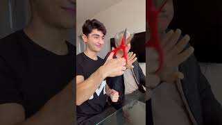 FAKE HAND MAGIC TRICK TUTORIAL 😱😂 [upl. by Selbbep639]