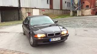 BMW e38 Review und Testfahrt meines 22 Jahre alten 7er BMW [upl. by Narat]