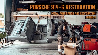 Porsche 914  6 restoration  Episode 4  Metal fabrication [upl. by Friedrich]