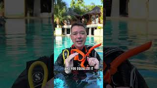 how to equalize your ears underwater [upl. by Remington]