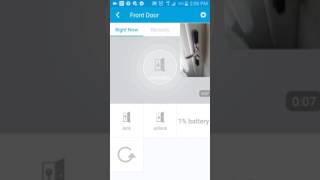 Conexis L1 Smart Lock Battery Dieing Sound Z Wave Smart Lock SmartThings Smart Door Lock Integration [upl. by Onimixam]