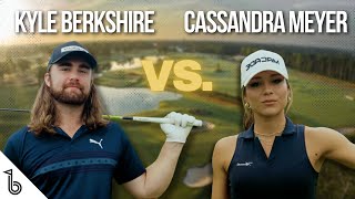 Kyle Berkshire vs Cassandra Meyer Quixote Club Showdown  Long Drive Pros Face Off [upl. by Marek198]