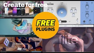 FREE VST PLUGINS  UJAM NI KONTAKT PLAYER 8 amp MORE LIMITED TIME CREATE FOR FREE NYK 120 [upl. by Beitz856]