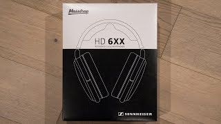 Sennheiser HD6xx Unboxing [upl. by Ellehs6]