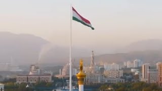 street view 4K Dushanbe raining 27042024 Tajikistan vlog [upl. by Leinahtam]