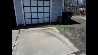 Exterior grading issues cause water entry into garage [upl. by Beatrice160]