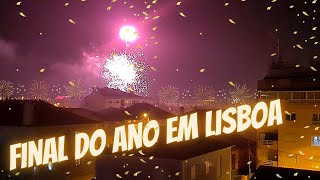 Fogo de artifício em Portugal Virada de ano em Lisboa  2021 para 2022 0073 [upl. by Lyred688]