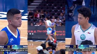 Jio Jalalon throws a Punch on Ricci Rivero and gets Flagrant Foul [upl. by Tnairb6]