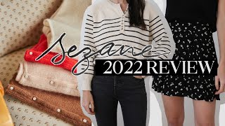 SEZANE REVIEW 2022 Try On HaulWear amp Tear UpdateWhat is worth buying Parisian Style [upl. by Nesahc47]