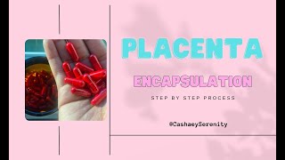 Step by Step Placenta Encapsulation Process [upl. by Balfore]