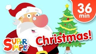 Our Favorite Christmas Songs for Kids  Super Simple Songs [upl. by Kciredec]