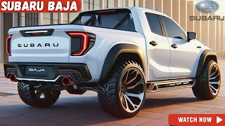 2025 Subaru Baja Small Pickup Official Reveal  FIRST LOOK [upl. by Afrikah]