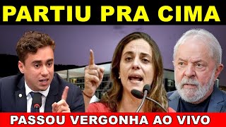 NIKOLAS FERREIRA CALOU DEPUTADA DE LULA E MOSTROU PROVAS QUE DEIXOU A ESQUERDA DESESPERADA [upl. by Htedirem]