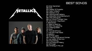 Metallica  Best Songs  25 Playlist [upl. by Anirtruc]