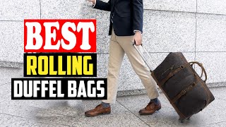 ✅ Top 10 Best Rolling Duffel Bags in 2022 Reviews [upl. by Syned150]