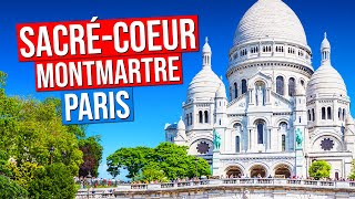 SACRECOEUR  PARIS Montmartre  Paris France 4K [upl. by Ecyob139]