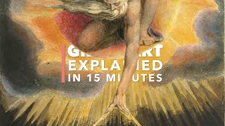 William Blake The Ancient of Days Great Art Explained [upl. by Karol879]